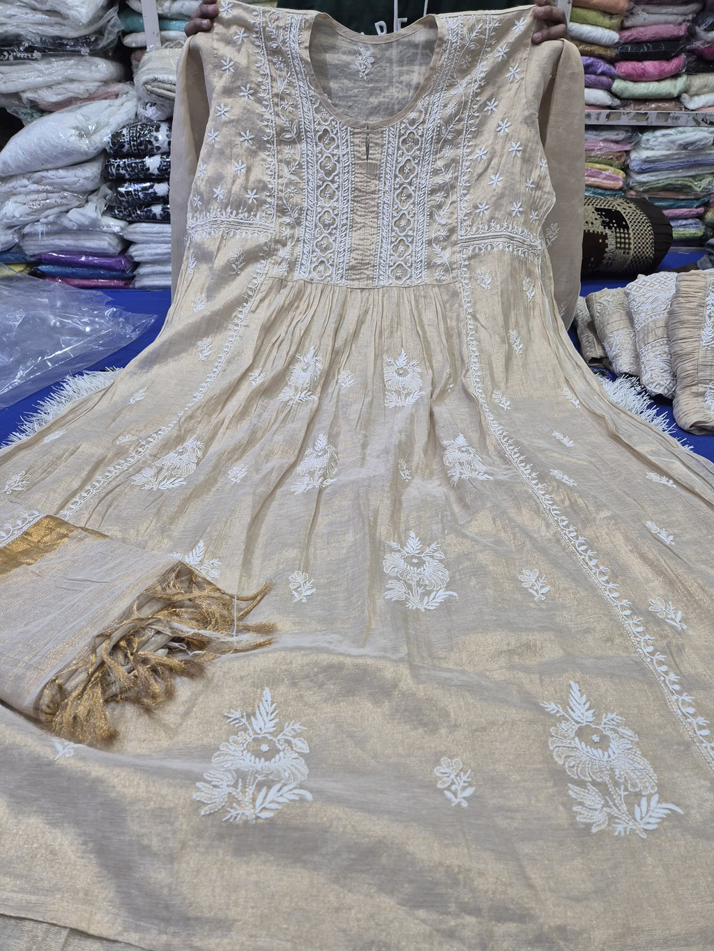 Gown tissu fabric