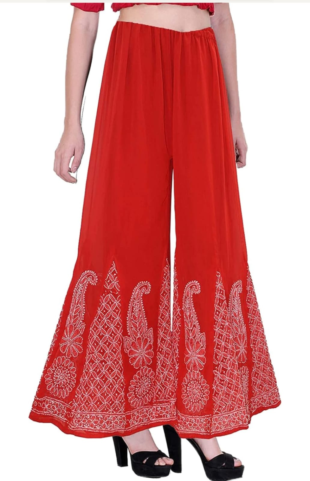 sharara chiffon