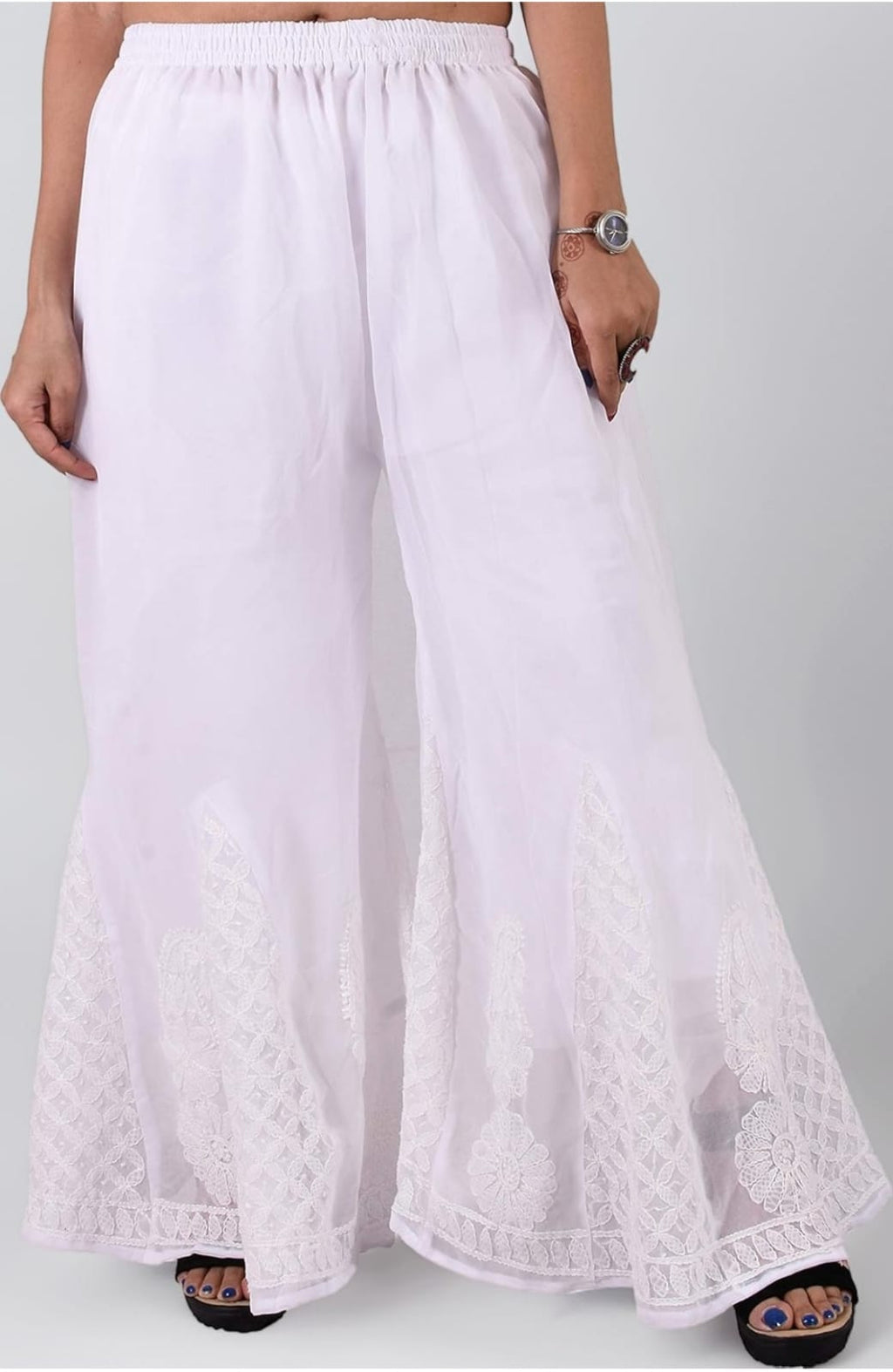 sharara chiffon