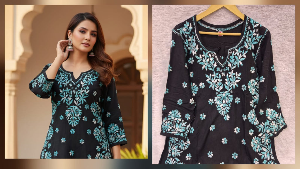 short kurti reyyan fabric